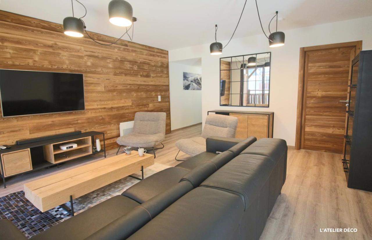 Magnifique T5 Duplex De Grand Standing 120M2 Neuf Classe 4 Etoiles Pour 8 Personnes En Plein Centre De Saint-Lary-Soulan Ngoại thất bức ảnh