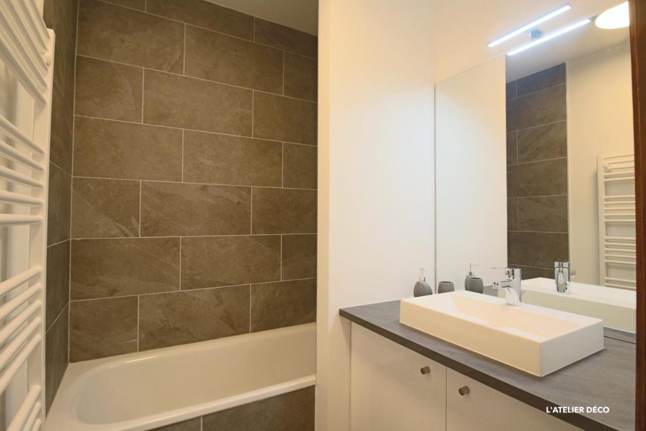 Magnifique T5 Duplex De Grand Standing 120M2 Neuf Classe 4 Etoiles Pour 8 Personnes En Plein Centre De Saint-Lary-Soulan Ngoại thất bức ảnh